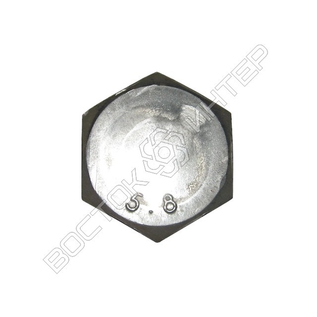 болт з шестигранною головкою і неповною різьбою DIN 931 клас міцності 5.8 фото 5