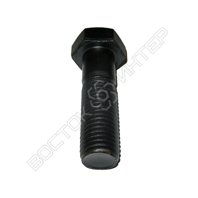 болт з шестигранною головкою і неповною різьбою DIN 931 клас міцності  8.8 фото 4