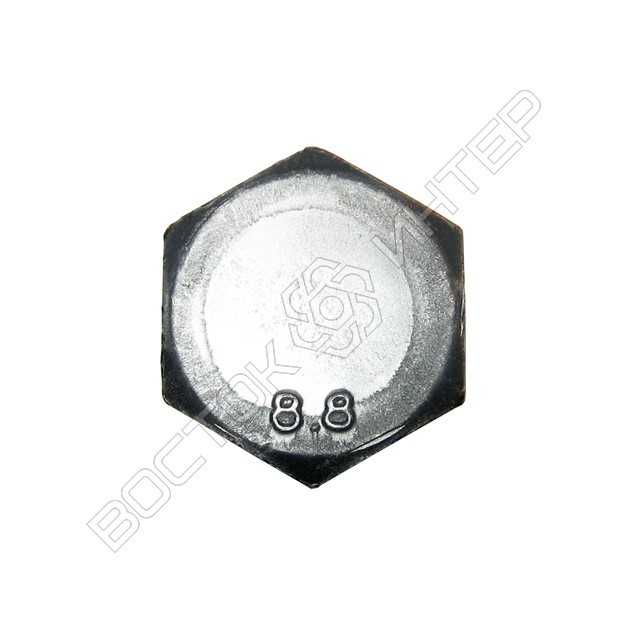 болт з шестигранною головкою і неповною різьбою DIN 931 клас міцності  8.8 фото 5