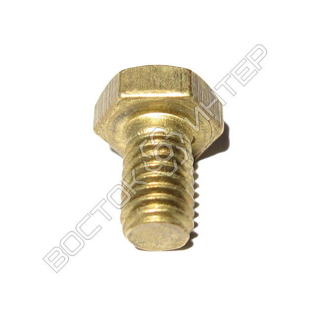 латунні болти DIN 933 шестигранні з повною різьбою фото 4