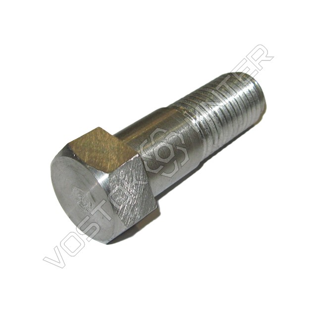 нержавіючий болт ДСТУ ГОСТ 10602 з шестигранною головкою фото 1