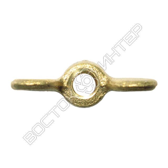 латунна гайка-баранець DIN 315 з округлими пелюстками фото 2