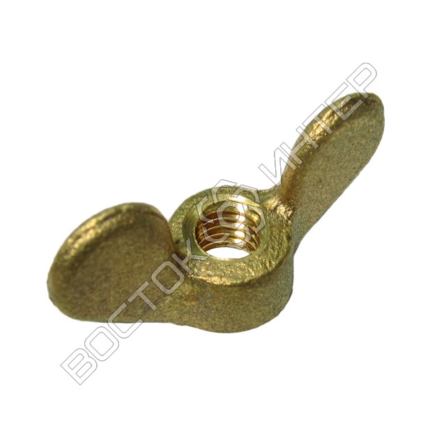 латунна гайка-баранець DIN 315 з округлими пелюстками фото 4