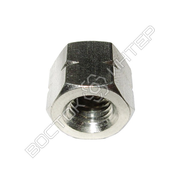 нержавіюча подовжена гайка 1,5d DIN 6330 шестигранна фото 4