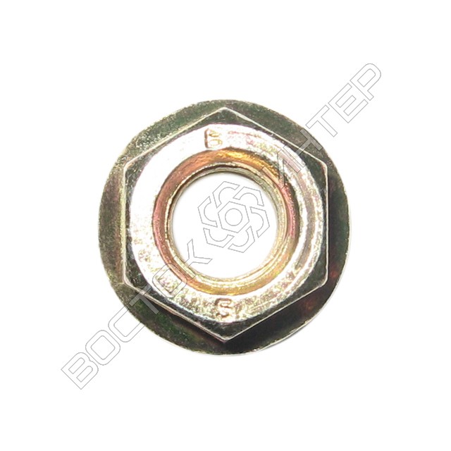 гайка з фланцем DIN 6923 шестигранна фото 2