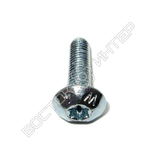 гвинт DIN EN ISO 7380 Torx з напівкруглою головкою фото 2