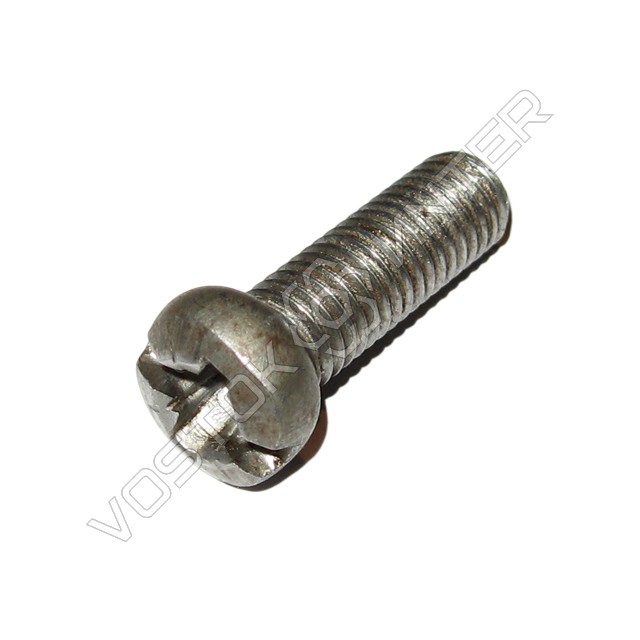 гвинт DIN 7985 з напівциліндричною головкою і хрестоподібним шліцом фото 1
