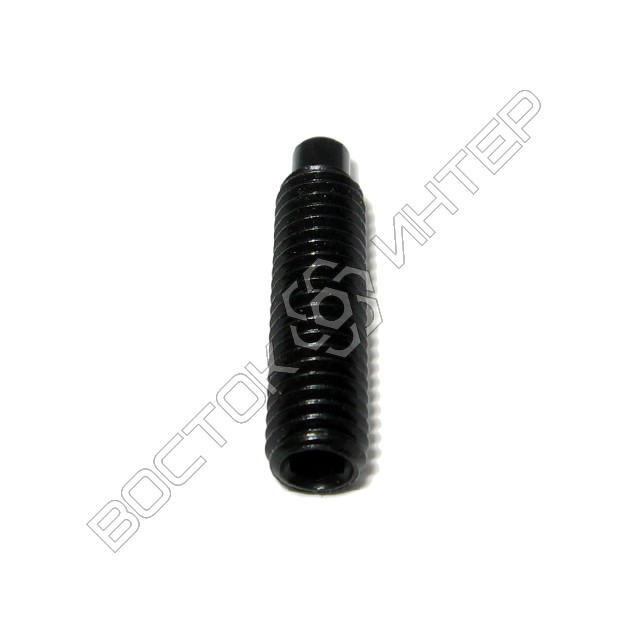 гвинт установчий DIN 915 з циліндричним кінцем і внутрішнім шестигранником фото 2