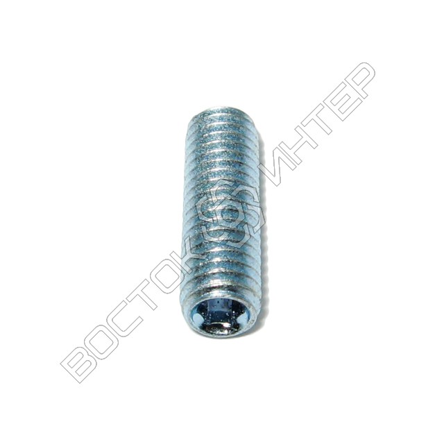 гвинт установчий DIN 916 з внутрішнім шестигранником і засвердленим кінцем фото 2