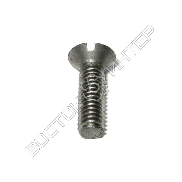 гвинт DIN 963 з потайною головкою і прямим шліцом фото 4