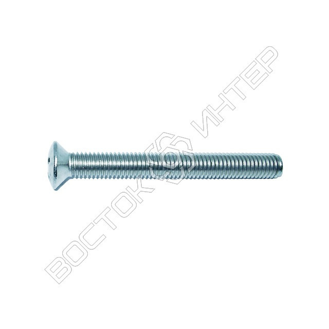 гвинт DIN 966 з напівпотайною головкою і хрестоподібним шліцом фото 3