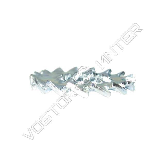 шайба зубчаста DIN 6798 із зовнішніми і внутрішніми зубами фото 3