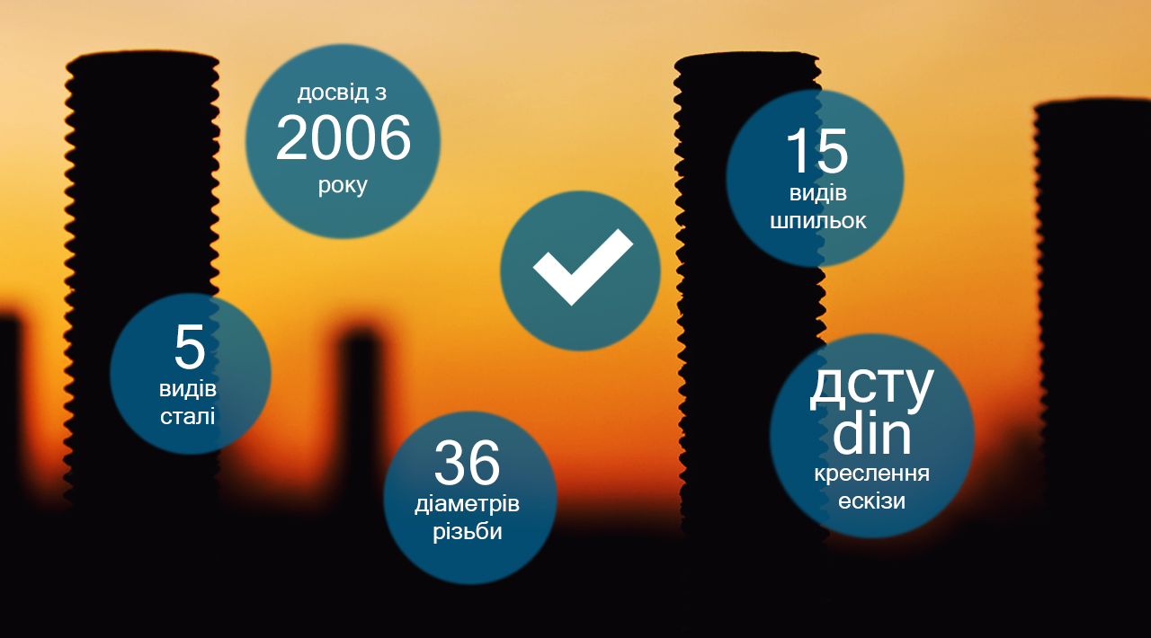 Виробництво шпильок Схід-Інтер