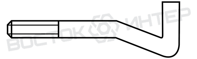 Шпильки ГОСТ 24379.1 фундаментних болтів